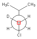 H3C. CH3 D H H H CI