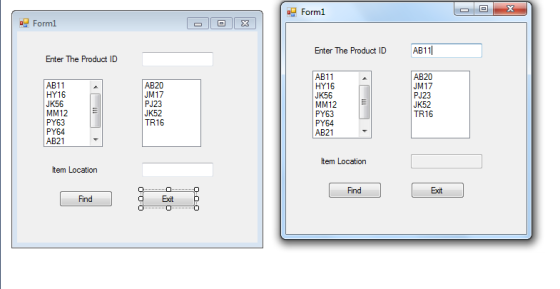 唱Form1 Forml Enter The Product ID AB11 Enter The Product ID AB11 HY16 JK56 MM12 PY63 PY64 AB21 AB20 JM17 PJ23 JK52 TR16 AB11