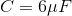 C = 6 \mu F