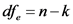 df.=n-k