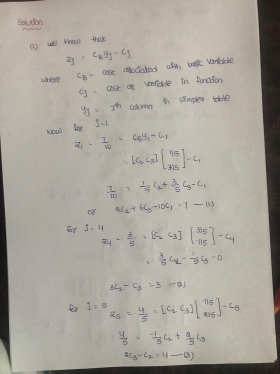 solution a) we know that 2 - CB Yg - co where Cg = cost asociated with bagpo vorable co - cost of vooriable in function Yo -