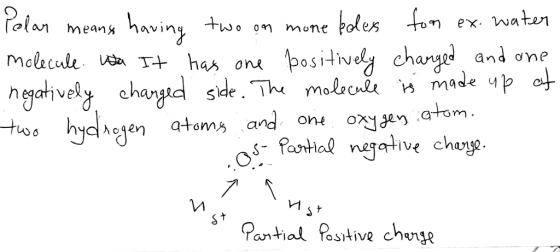 al means Mavin wo mont es molecule T+ has oru þos㈠ivey change, and one hegative to‘ en atoms and on onatom s fantal nogative chuj Pantial ostive chvre