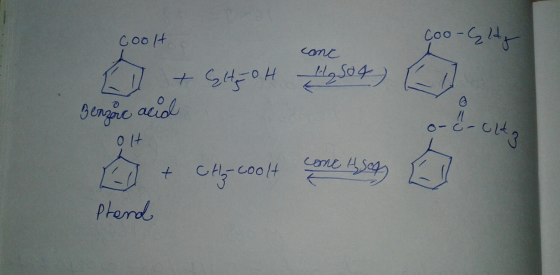 Coolt Coo-Eldo con + Celta oH Benzino acid Has04) 1 Clta Olt + Ct₂coolt come itsey El Phend