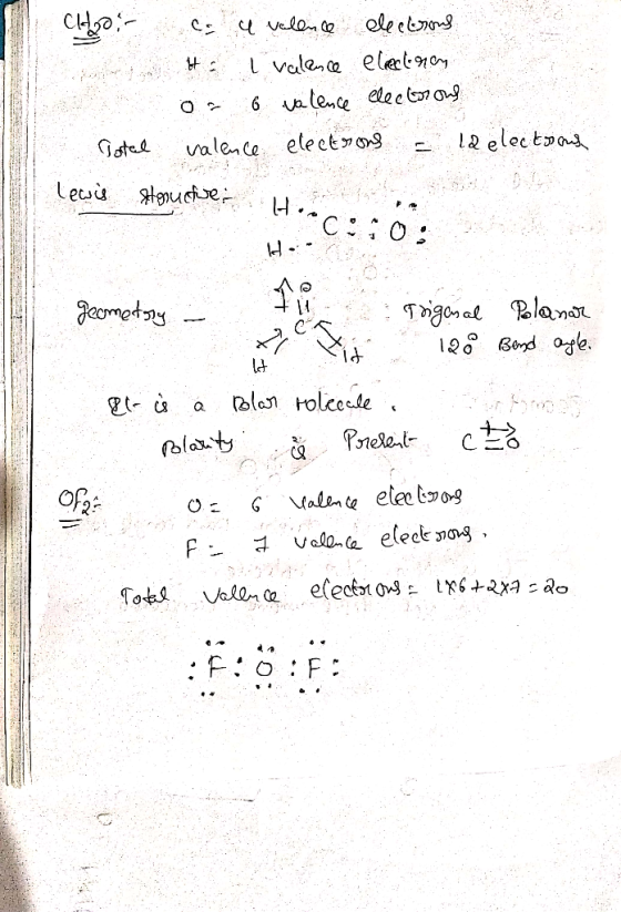 Chooir co u velence electrons H: I valence electeren or 6 valence electrons valence electrons = 12 electrons Total Lewis sonu