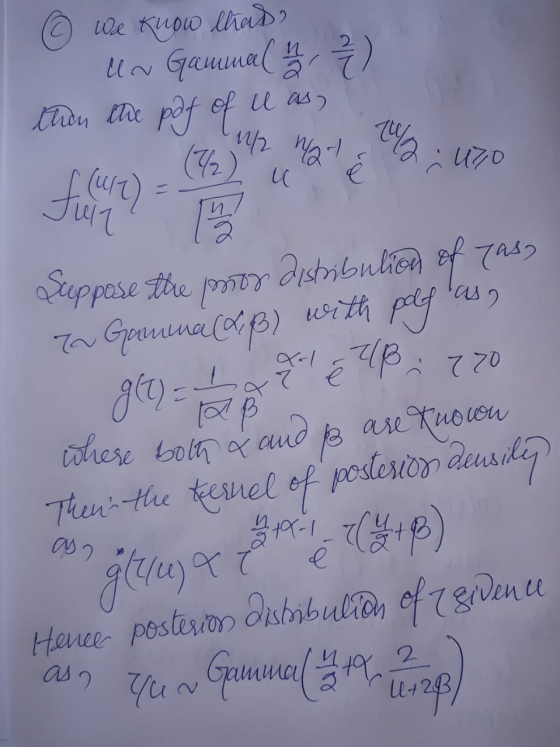 © We know thad un Gammal 1 / 2 then the pat of ll as (1/2) u 1/2 n2t lē - ruin n xolo UB: 770 Suppose the (nor Zistibulion of