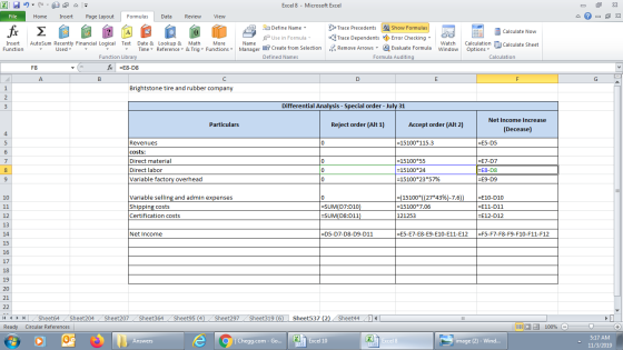 Excel 8 - Microsoft Excel X 90 = File Home Insert Page Layout Formulas Data Review View - 2 x Calculate Now Insert Function M
