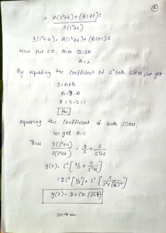 Now pur<:o , then 12-6 s bot Slor Coe e ger 0-3-A B 3-2 equating the oefticio both Ciaes,