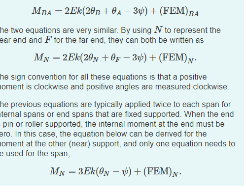 he two equations are very similar. By using N to represent the ear end and F for the far end, they can both be written as he