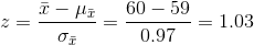 - 60 59 0.97