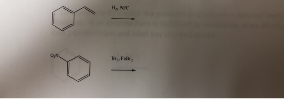 H, Pd/C Bry, FeBr2