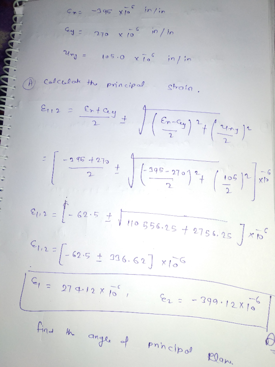 are -395 xTor in lin Cy - 270 x or infin LAMAA 43 = ( 5.0 x 6 in lo Calcolok the principal Stroin. &, 12 = U Entay -9.95 +270