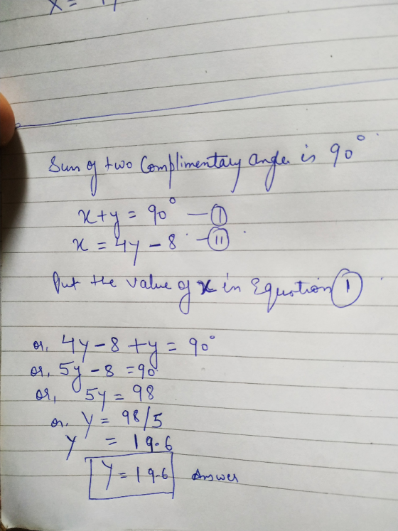 S e two Ceblim 7 ut e value n y-890 -8 -90 , 51 = ११ y/5 19-6 9-6