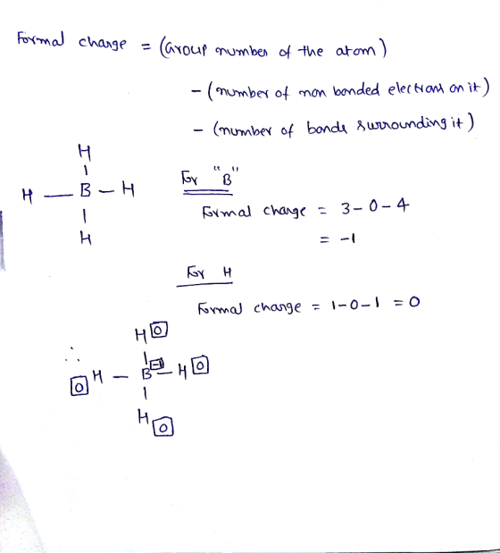 Foma change (Go mum be of the atom - (mmbes of mon bnded elet o on it (mumber of bond wnounding it) се mal change - 3-0-4 fom