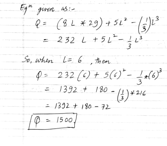 _ 3 Egh given us! Q = ( 8 L *29) + 51² - 11/2² - 232 % +542- So, when = 6 then 0 = 232 (0) + 50 - 1#663 - 1392 + 180 - (1)*21