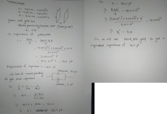 )21.3 x 1012 2. Relative permitivity/1re lectric coste (Yellovojucke) K- 2.55 K。4-10 .Se Capaci nce ellow İockes So we win u