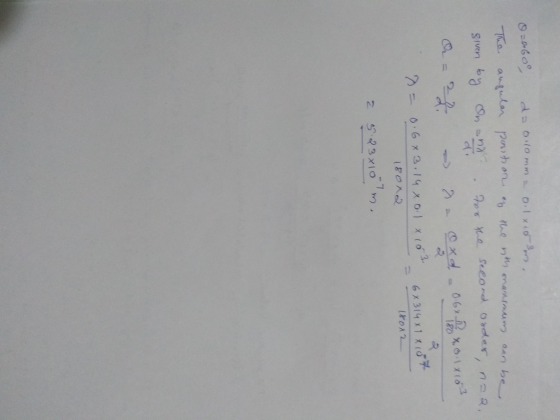 0 =0.60 da 0.1omma olxon, The angular pontor of the with mansman aan be given by On and for the second onder naa di oxd 0.6 x