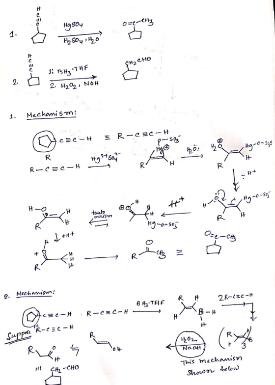 Hg soy 1. H2 Soy H0 cHO J3H3THF 2. 2. H202NOH Mechami sm: ER-C c-H S03 R R-CCH H R H-O s-a-CH tauto merism R Oze-CHy + Mecham