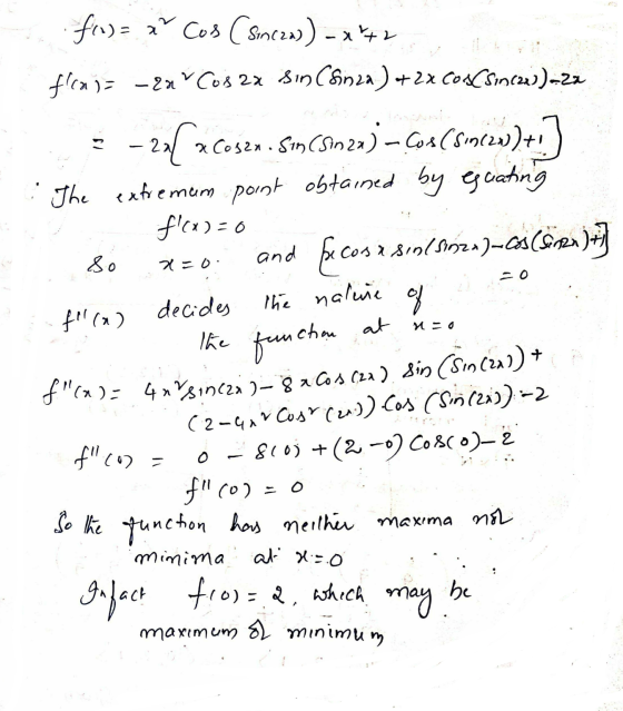 80 2=0 fio)= x Cos (Sinc2a)) = x+2 fluss -ex Cos 2x Bin CSinza) +2x COACsince)-22 -za Cosen.sin(Sim 22) —con (sintea)+} The e