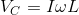V_C =I \omega L