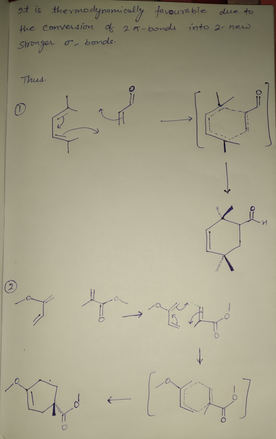 get is thermodynamically favourable due to the conversion of 2*-bonds into a new Sponger or bonds. Thus.