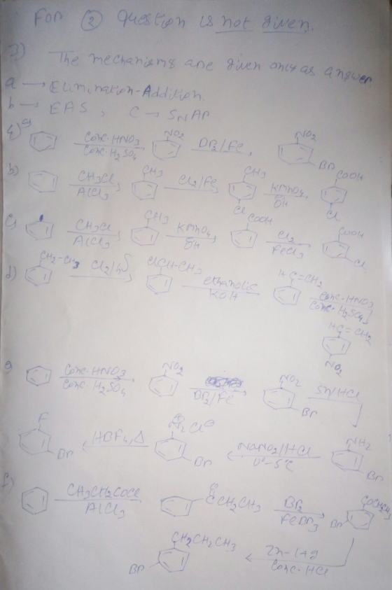 Pues ton s not dwen For The mechanisng ane guen onty as angver a Euninatn-Add teh Nos ORLEE Cor HNO2 tere H So CHOLL AlCLa es