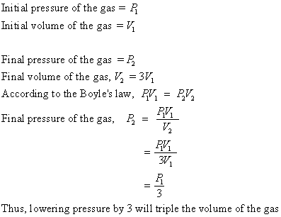 Initi al pressure of the gas Initial volume of the gas R Final pressure of the gasR Final volume of the gas, According to the