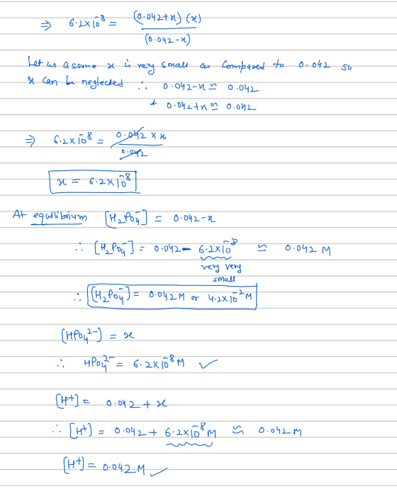 - → 6.1X10% = 0.042+n) Cod 10.042-) Let us assume a is very small an Compased to e can be neglected 0.042-un 0.042 4 0.042tna