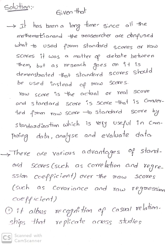 Solution: Given that time olthe 3has been a Since mathematianand the seasearcher are cbnfused what to used foom standard SCor
