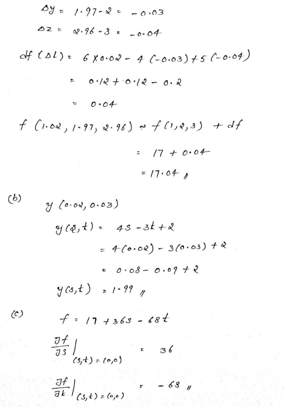 Dy - 1.97-2--0103 oz - .96-32 -0.04 df Col)= 680.02 - 4 (-0.03) +5 (-0.04) = 0.4+0.ll-oud 0.04 f (1.02, 1-97, 2.96) & F (1,2,
