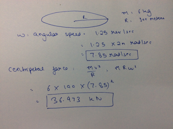 Aa0 Meters R angular speas L.2S arsrc 125 X2n nadlse c 7.85 nadlsec cenmpetes da o Rwi 2. A W 2 6 x 190 x (7. gs) 36.913 k N