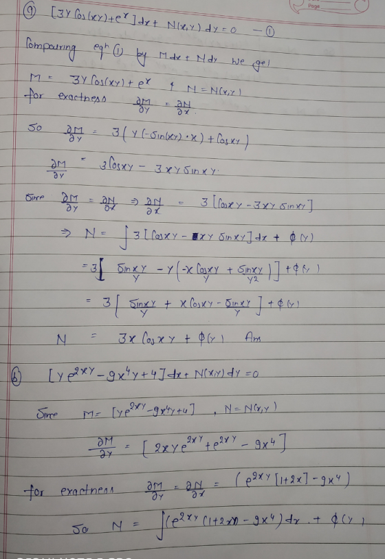 eq h exactness r Y orn