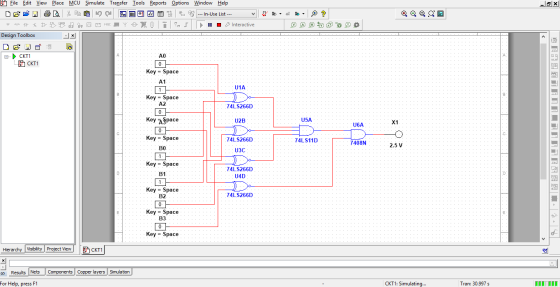 6 X File Edit View Place MCU Simulate Transfer Tools Reports Options Window Help FI 圆圈唱」曾 --- In-Use List --- mm + the Boy Y