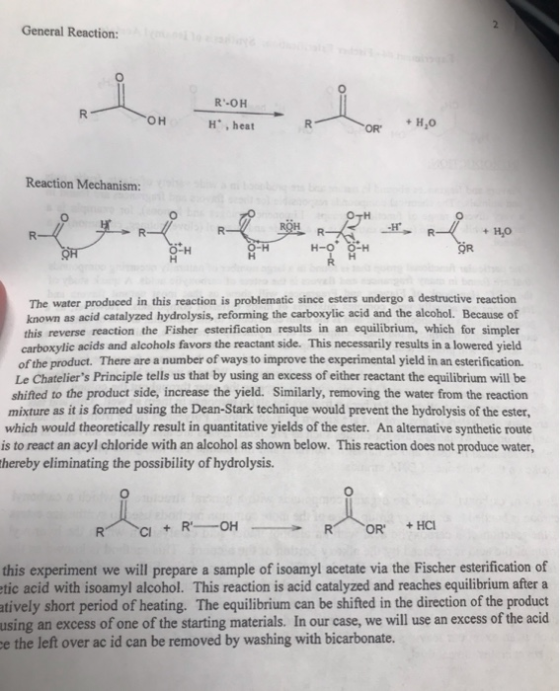 2 General Reaction: R-OH он H,0 H, heat OR Reaction Mechanism: H R ROH R- +H,O OR R- R- R- O-H H-O O-H н The water produced