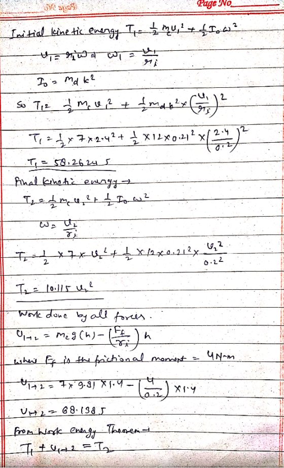 Page No Initial leine tic ensngy T E T 2 So Tr mut 2.4 Tie4rチメ242+x12xo22 x/ T S.26 24 Ahal ehaheusnyg 2 o.22 TLe lou11u, War