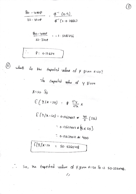 4(-o 88J 22 320P - 548796 22-320p P o1263y what Erpeeted olue of y gien so? Hhe Th vpated va of y given € (У1x350) E ( 1/-so)