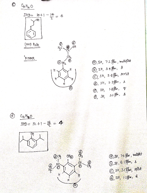 Сo lhg O IHD lo+ 1 4 (M) Rul H NMR O,5H, 7.1, utft , 2H, 3-4, C 1, 2.8, axtct , 1H, 2.3, a , 2H, 8, 11f, 6, Зи, IHD2+11= 4 OH