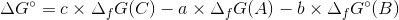 AG =CX AGC) - a x A G(A) - 6 x 4 Gº(B)