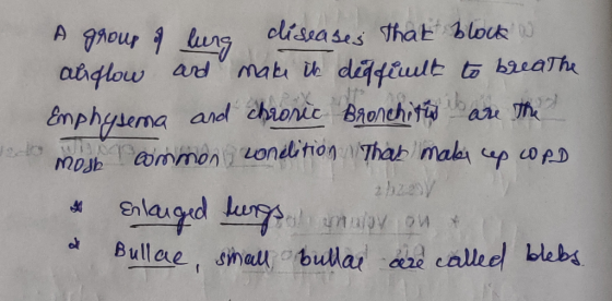 A hour lung anglow admat difiult to breaTh clissa ses thaE Blouk Erphysema andl chaonic Bhonchit ar Th dso ammon ontion Thah