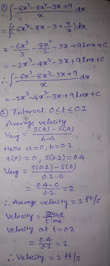 of-ca? 0 (-6x² – 8x - 3x +9 dx x - fecar-se 8x - 3+ + 2 ) da =-623 ga 2 3 dx lom 2x 3x talnatc om - 2x² - 4x²-3x+9 laxte :: S