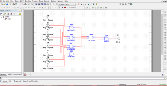 X Eile Edit View Place MCU Simulate Transfer Tools Reports Options Window Help | # E--- In-Use List --- + a ++ * {{- A CE: Ti
