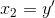 x_{2}=y{}'