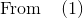 \text{From \:\: (1)}