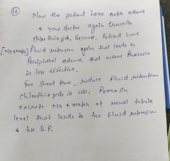 Now the pateut have a edns lex effec hve For Shoot time Jeeduce leid pet