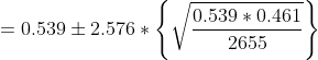 0.539 0.461 0.5392.576 2655