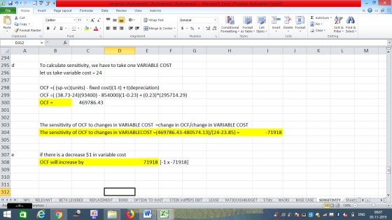 projects (Autosaved) (Autosaved) (Autosaved) - Microsoft Excel (Product Activation Failed) Data Review View Add-Ins File Home