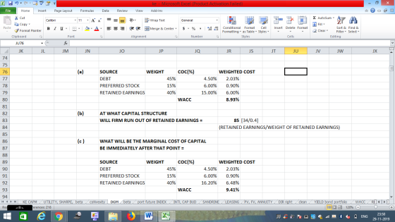 ke - Microsoft Excel (Product Activation Failed) Review File Home Insert Page Layout Formulas Data View Add-Ins Σ AutoSum - C