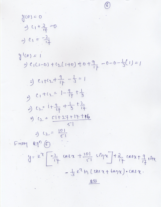 co yeos=o a) C1 + 2 2 = 0 -) 1 = 77 44 y!60)= 5) 161-0)+(2(1+0) 70+47 -0-0-$(1= 1 - Citlat q 17 3. -- Citle = 1 - 1 / 2 + 1 -