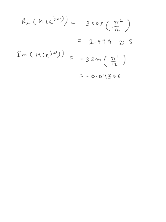 scos (관) Re (Hieiw)) 3ces - 2.994 Im CHieie)) ( 판) - 3 Sin 12 - -0.04306