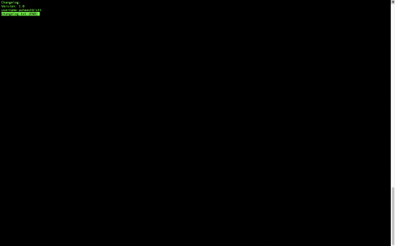 Changelog: Version: 1.0 usernane asheeshbisht changelog.txt (END)