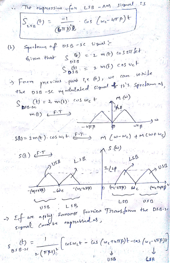 6iven that DsB = 2m ㅏ r. @), we can LOS 3 ust we aft Insense (ty UsO